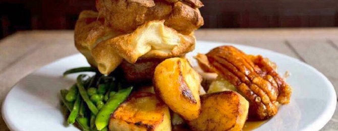 Seasonal Sunday Menu